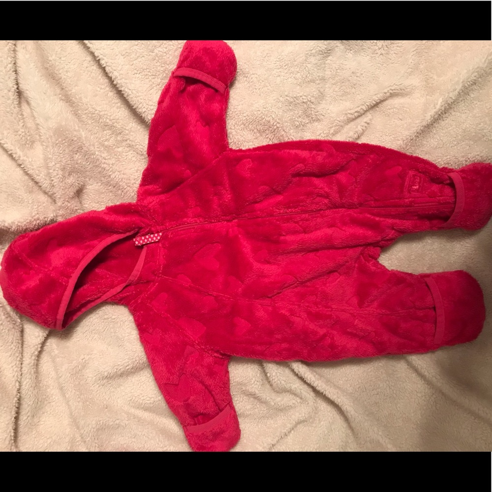 💗❄️6mo REI pink winter fleece bunting ❄️💗